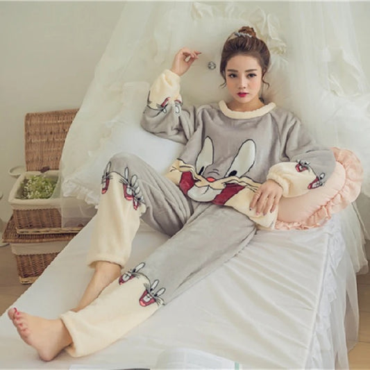 Arianna Fleece Pajama Set
